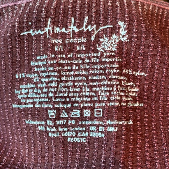 Free People Cropped Ribbed Cami - Picture 3 of 3